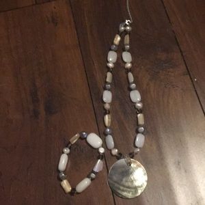 Lia Sophia necklace and bracelet set